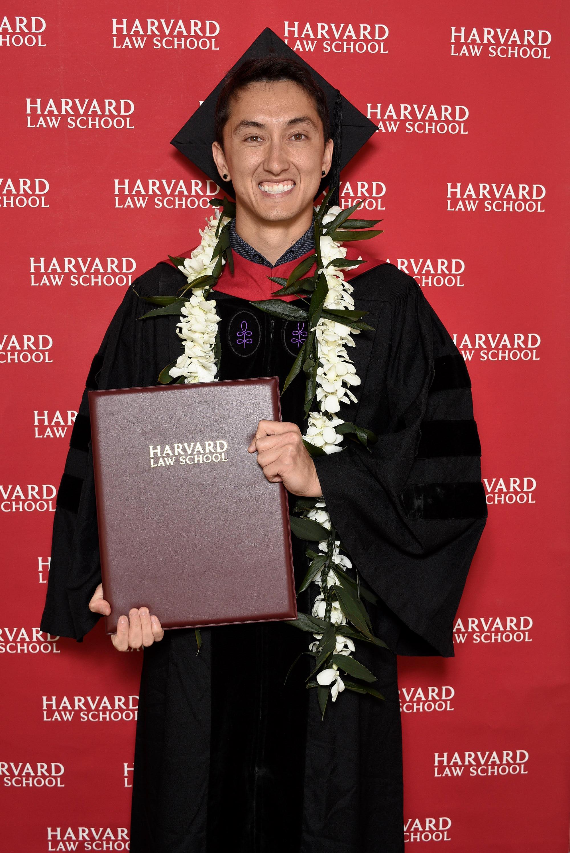 Julian at Harvard Law graduation